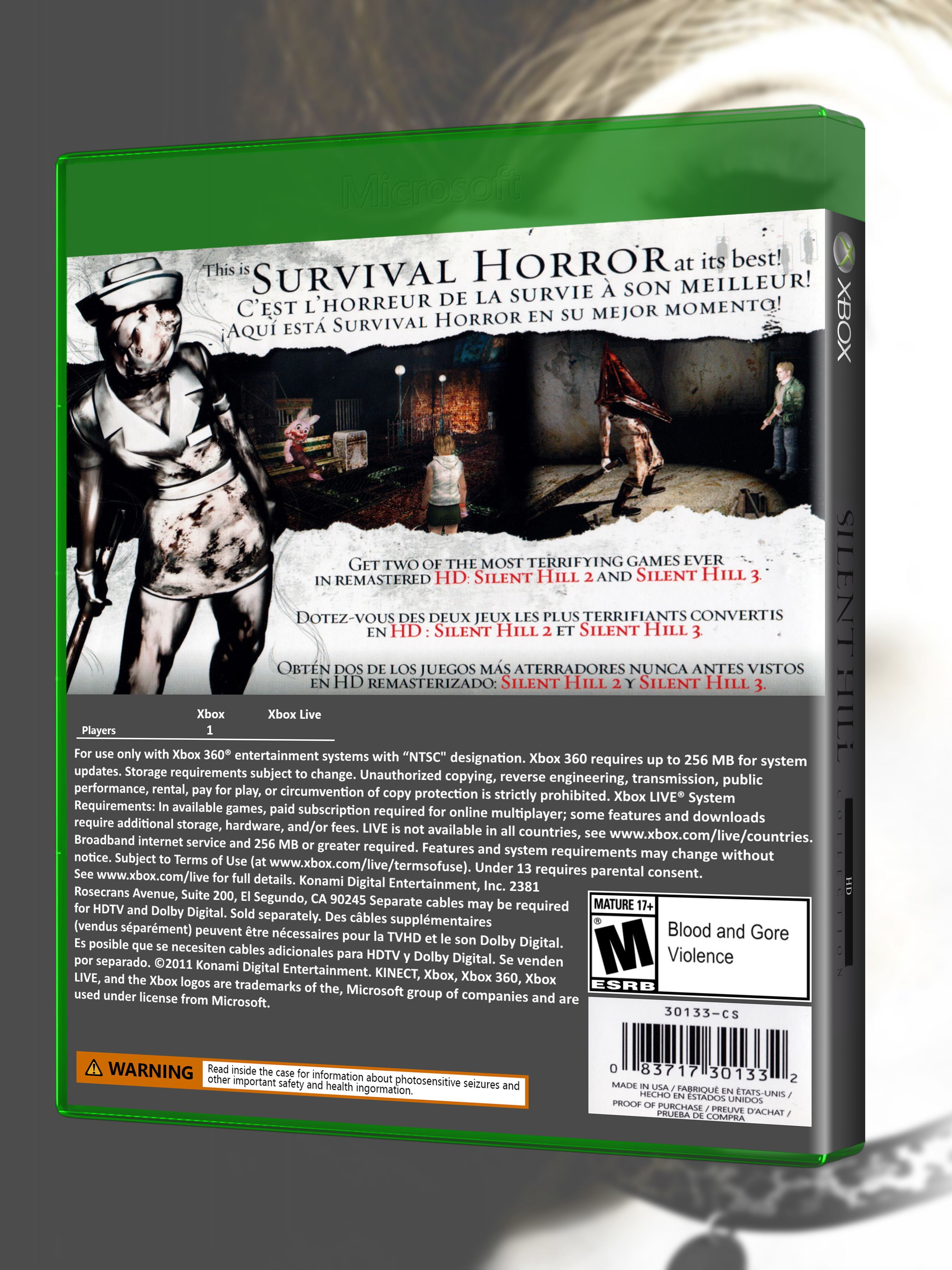XBOX ONE_Silent Hill HD Collection_USA_box-back.jpg